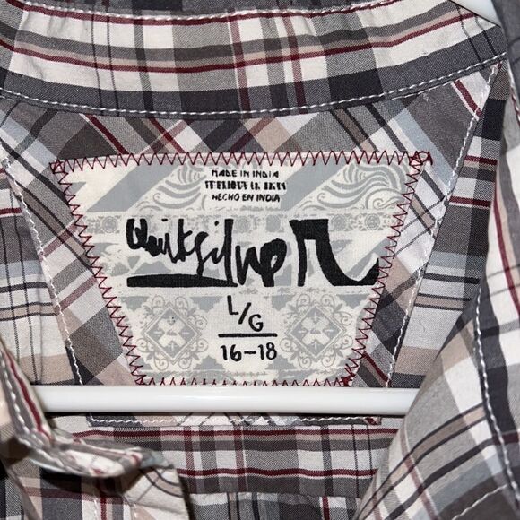 Boys Quicksilver button up shirt - Picture 2 of 3